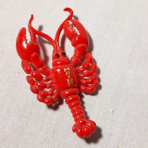Vintage Lobster Souvenir Pins From Maine - Picture 3 of 6